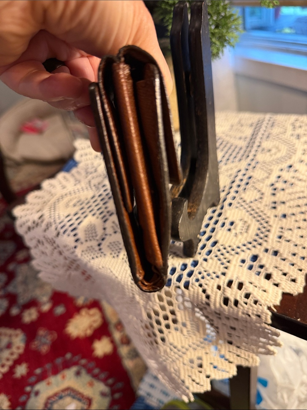 Brown Monogram Compact Wallet - Picture 4 of 11
